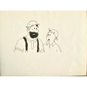 Tintin Et Le Capitaine Haddock