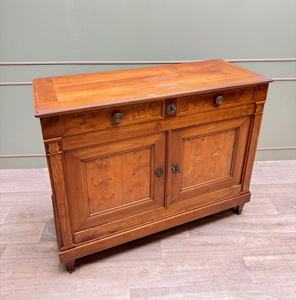 Buffet In Cherry And Burl Directoire Style 19th Century -photo-3