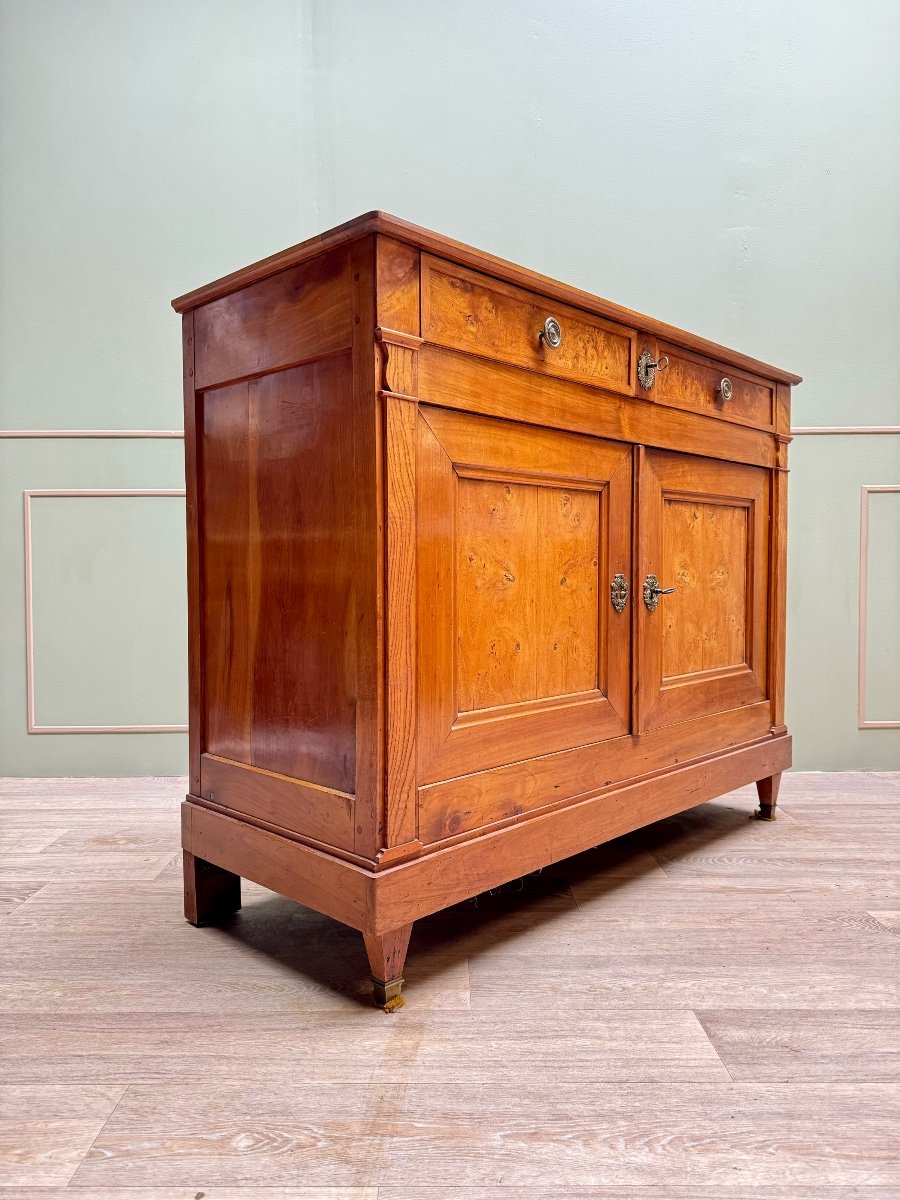 Buffet In Cherry And Burl Directoire Style 19th Century -photo-4