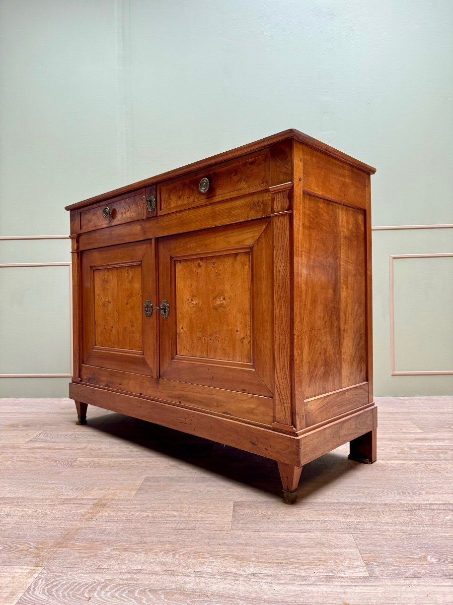 Buffet In Cherry And Burl Directoire Style 19th Century -photo-3