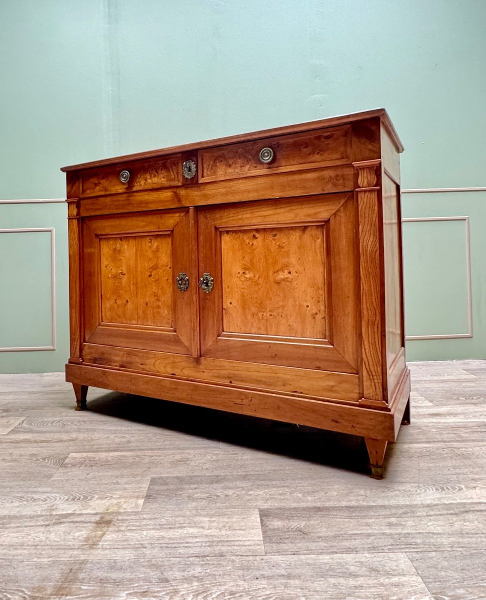 Buffet In Cherry And Burl Directoire Style 19th Century -photo-4