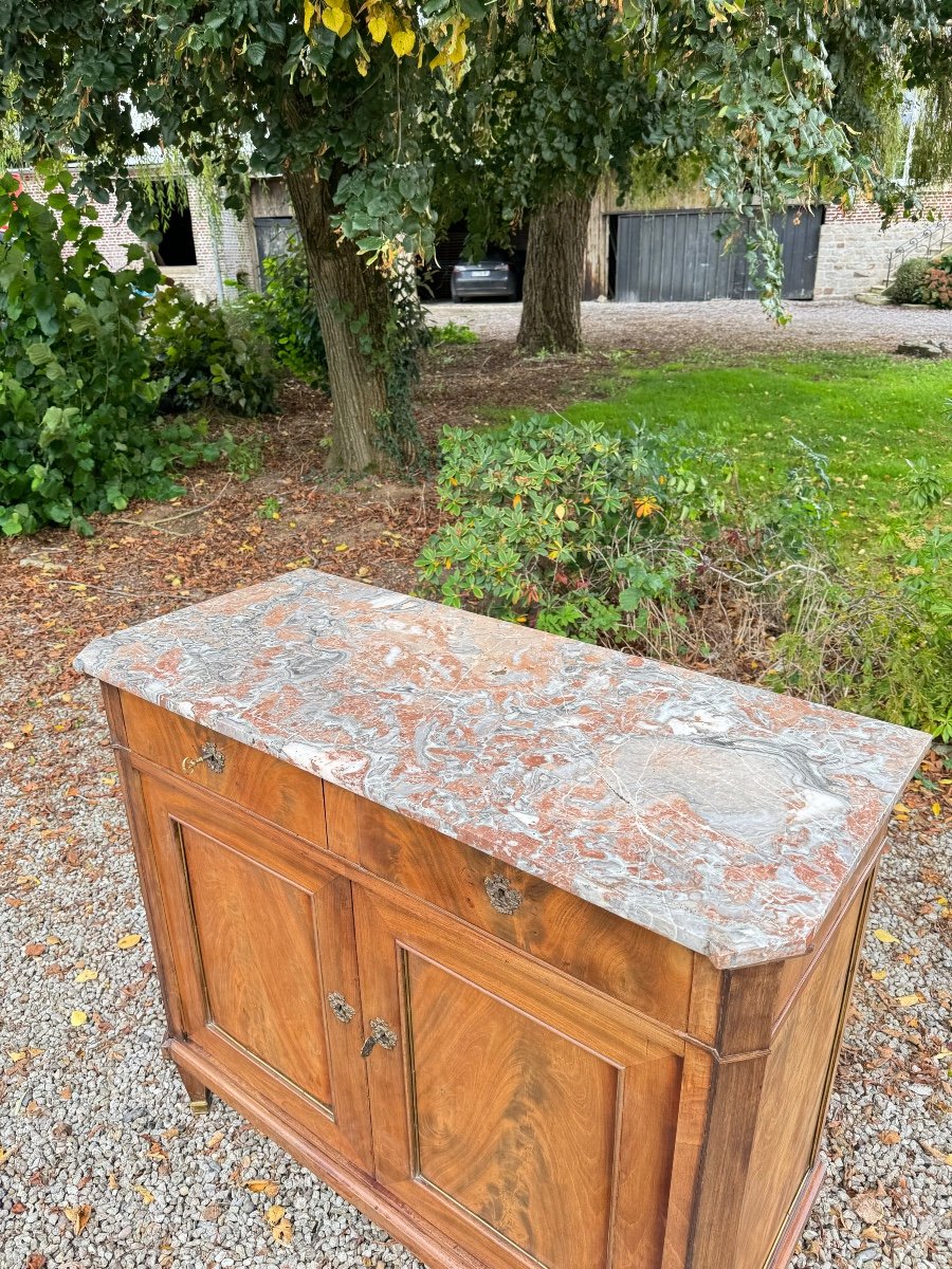 19th Century Directoire Style Mahogany Buffet -photo-4