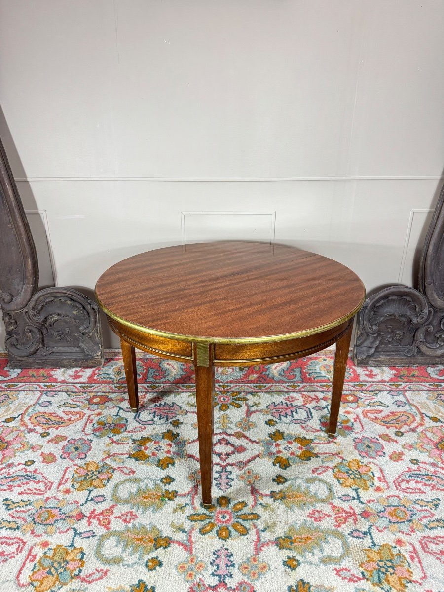 Louis XVI Style Round Dining Table -photo-2