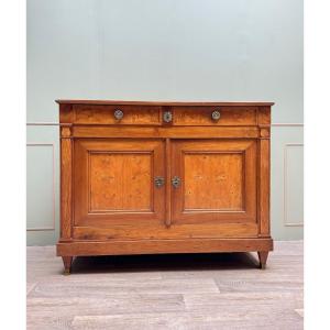 Buffet In Cherry And Burl Directoire Style 19th Century 