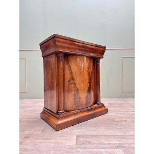 Confiturier, Mahogany Entrance Furniture, Empire Period, 19th Century 