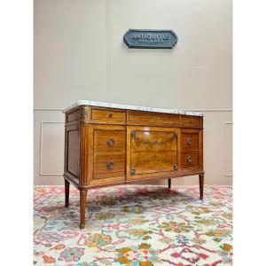 Louis XVI Style Mahogany Chest Of Drawers 