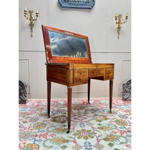 Louis XVI Mahogany Dressing Table, 18th Century 