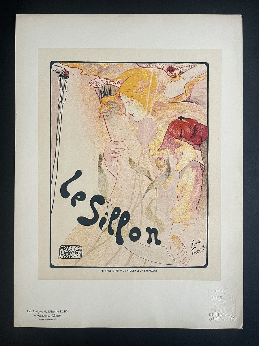 The Masters Of The Poster - Original Plate No. 80 - Fernand Toussaint - Le Sillon