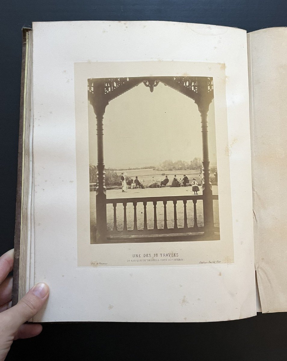 Edition Originale - Le Bois De Vincennes Décrit Et Photographié - 1866 - Rousset -photo-2