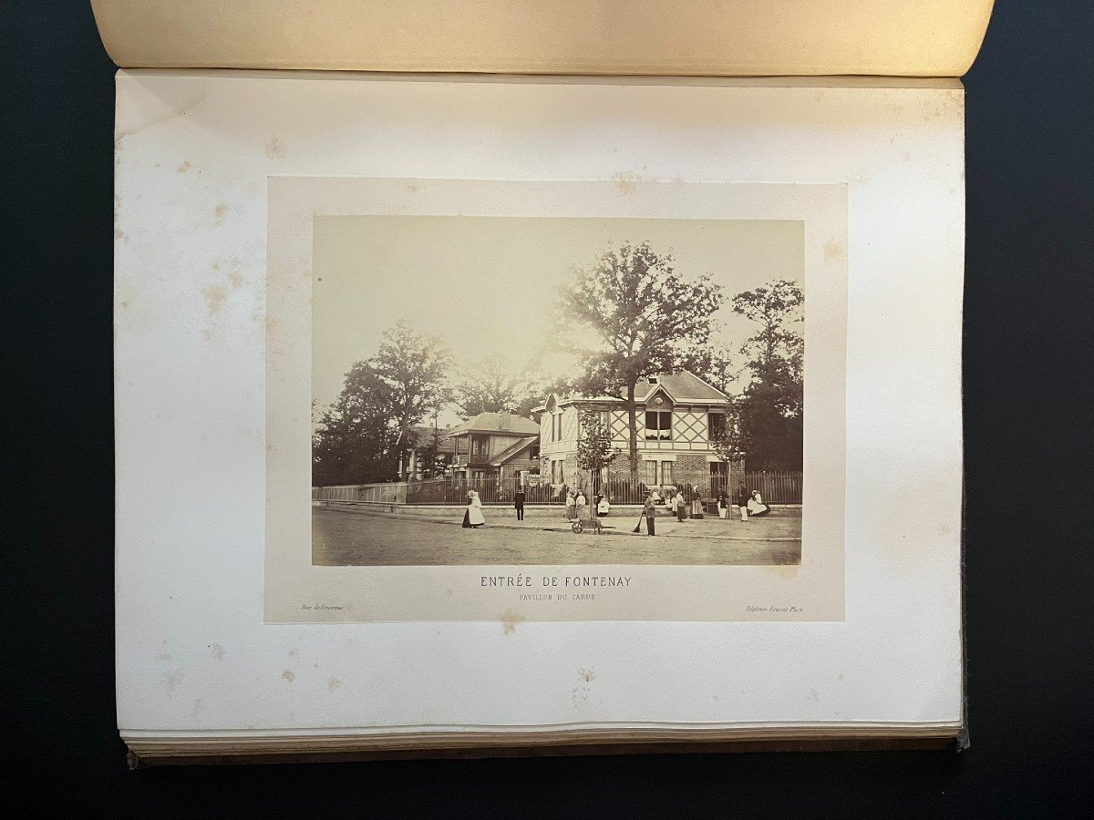 Edition Originale - Le Bois De Vincennes Décrit Et Photographié - 1866 - Rousset -photo-3