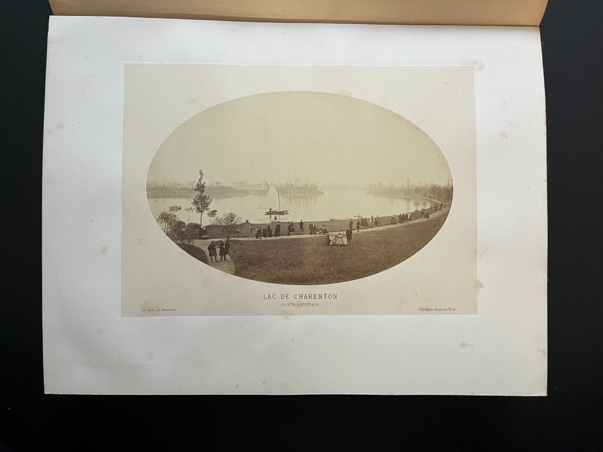 Original Edition - The Bois De Vincennes Described And Photographed - 1866 - Rousset -photo-5