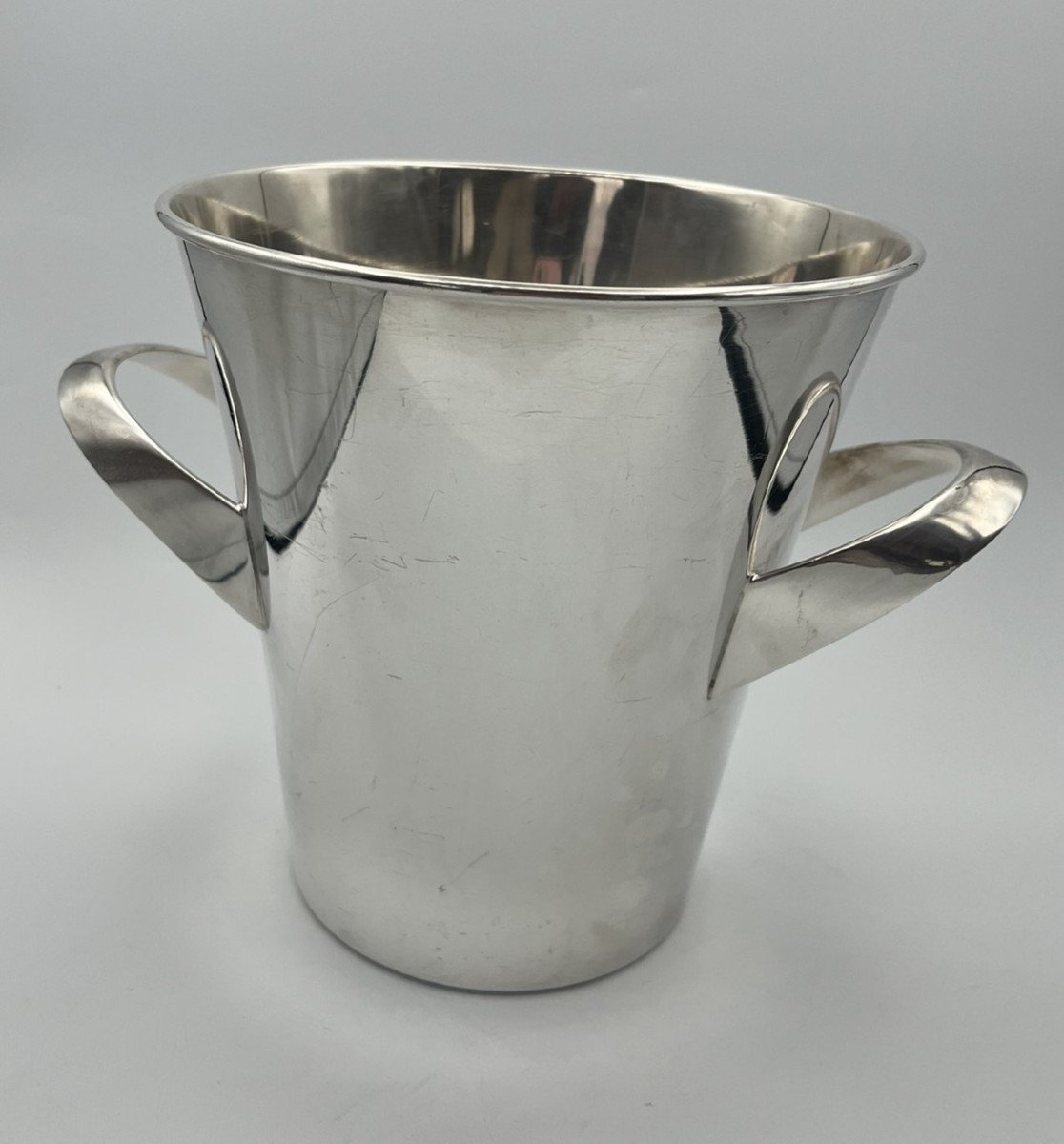 Wmf - Champagne Bucket - Silver Plated Metal - Circa 1950 - Germany-photo-2