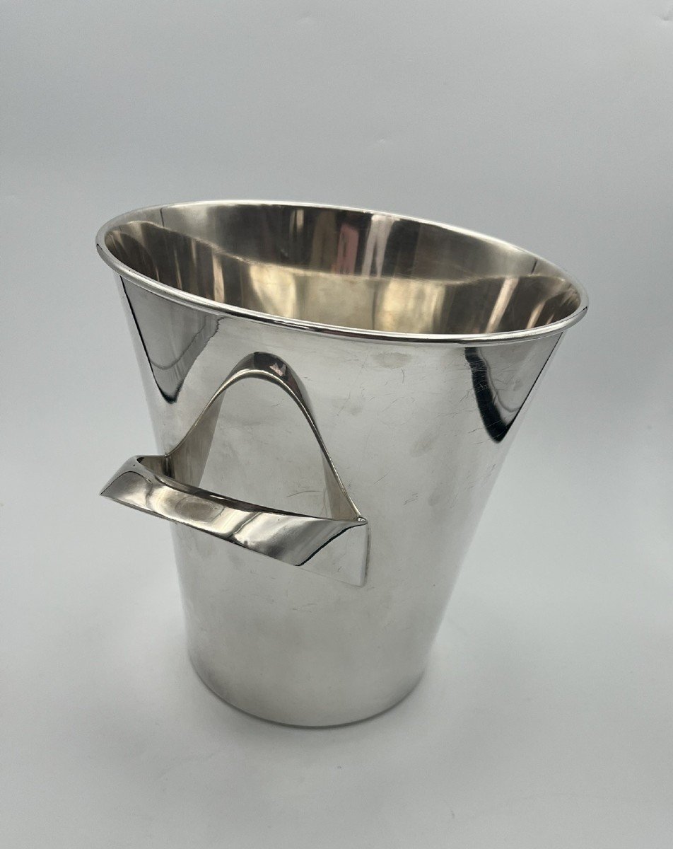 Wmf - Champagne Bucket - Silver Plated Metal - Circa 1950 - Germany-photo-3