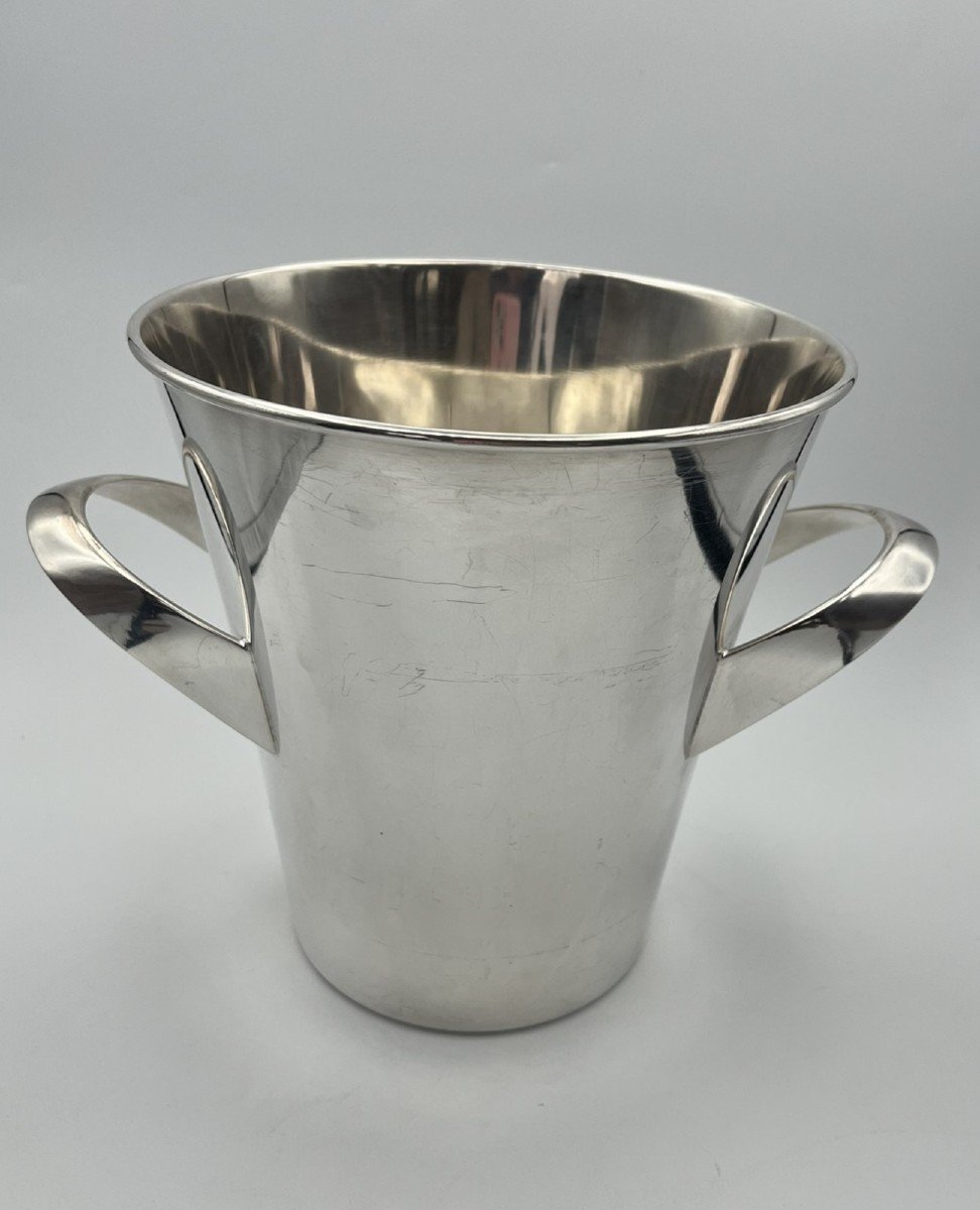 Wmf - Champagne Bucket - Silver Plated Metal - Circa 1950 - Germany