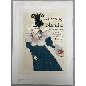 Les Maîtres De l'Affiche - Planche Originale N° 82 - Toulouse Lautrec - La Revue Blanche