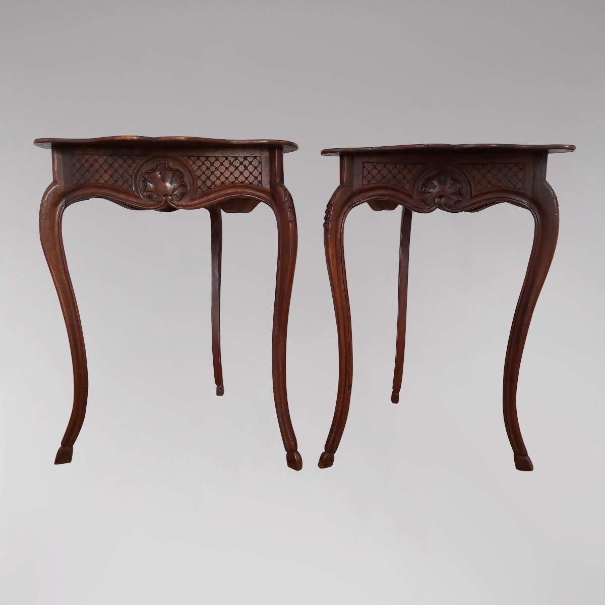 Paire De Tables Louis XV-photo-3