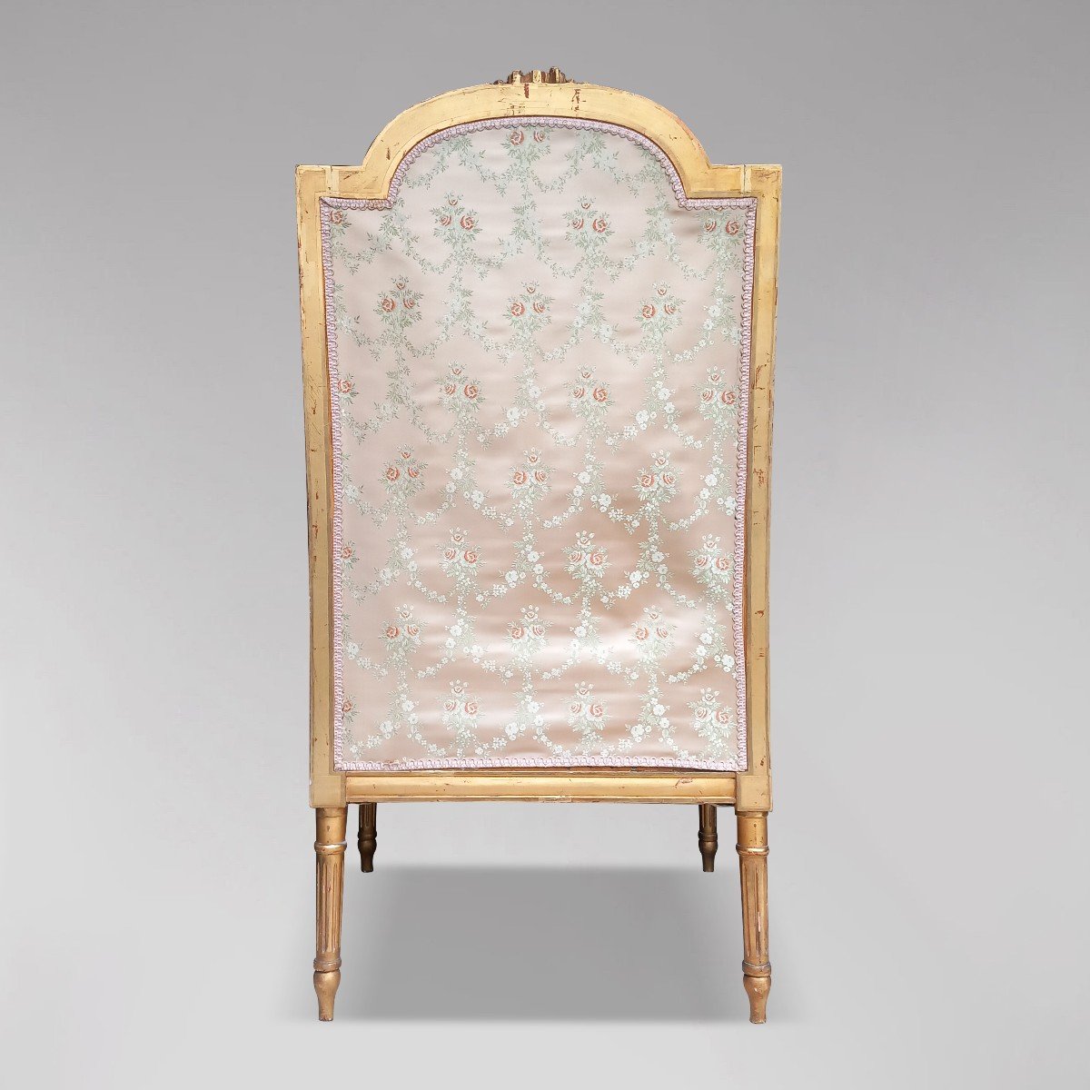 Louis XVI Style Wingback Bergère-photo-4