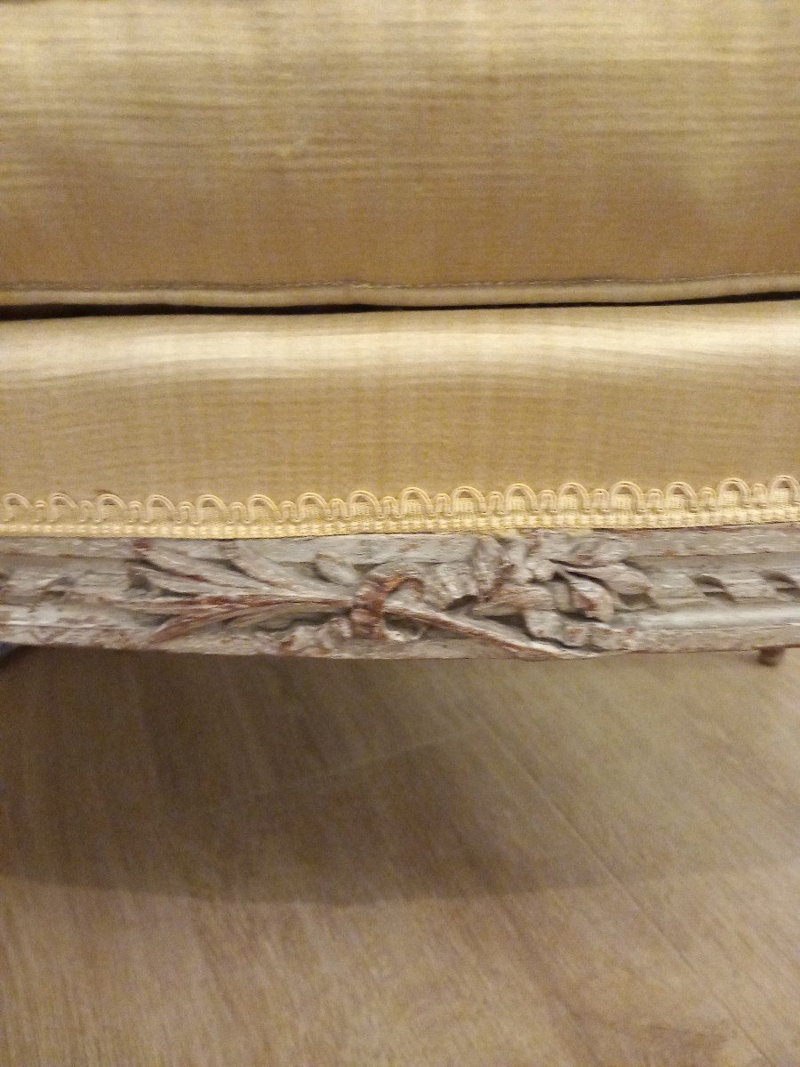 Petite Banquette Louis XVI-photo-1