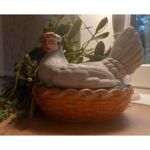 Earthenware Hen 