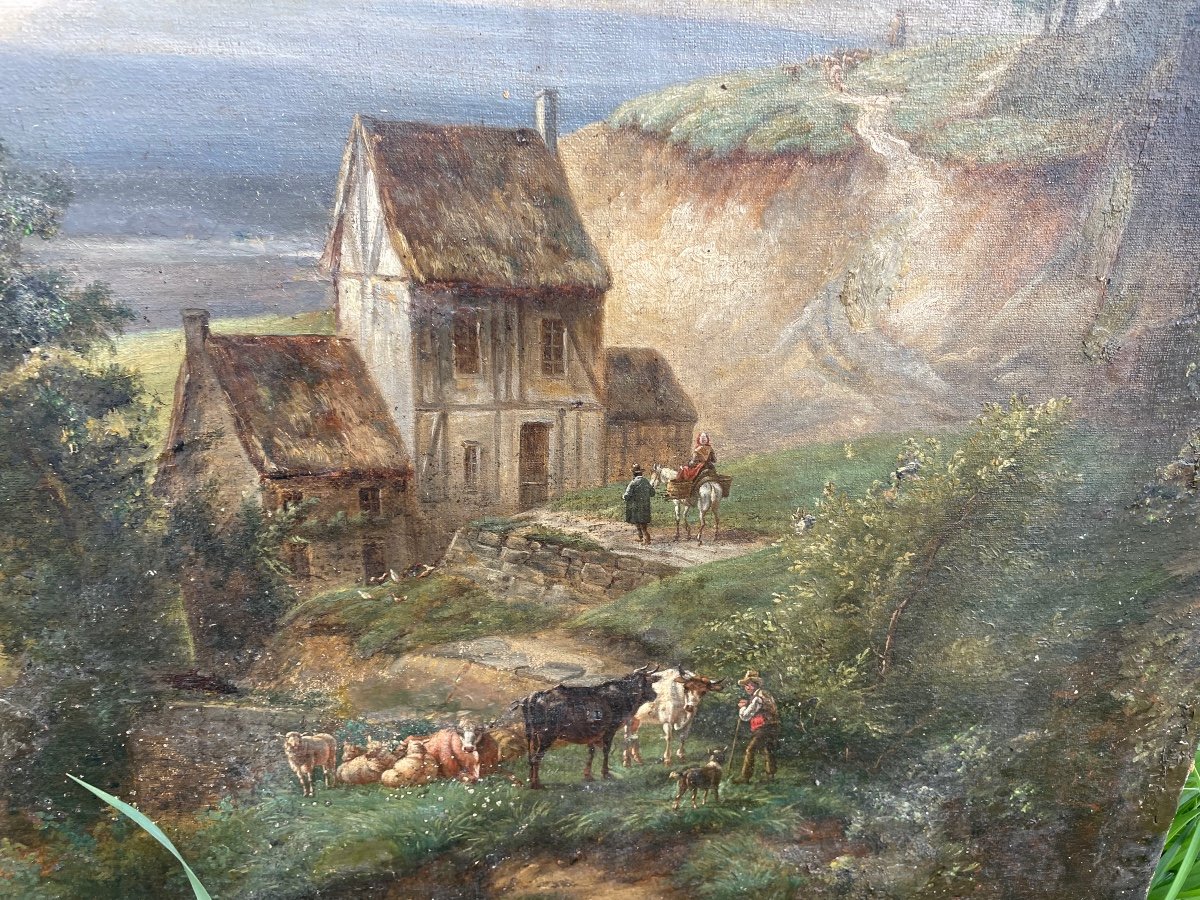 Paysage Animé De Jules Coignet -photo-6