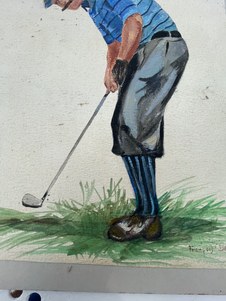 Le Golfeur De Francois Desbois -photo-3