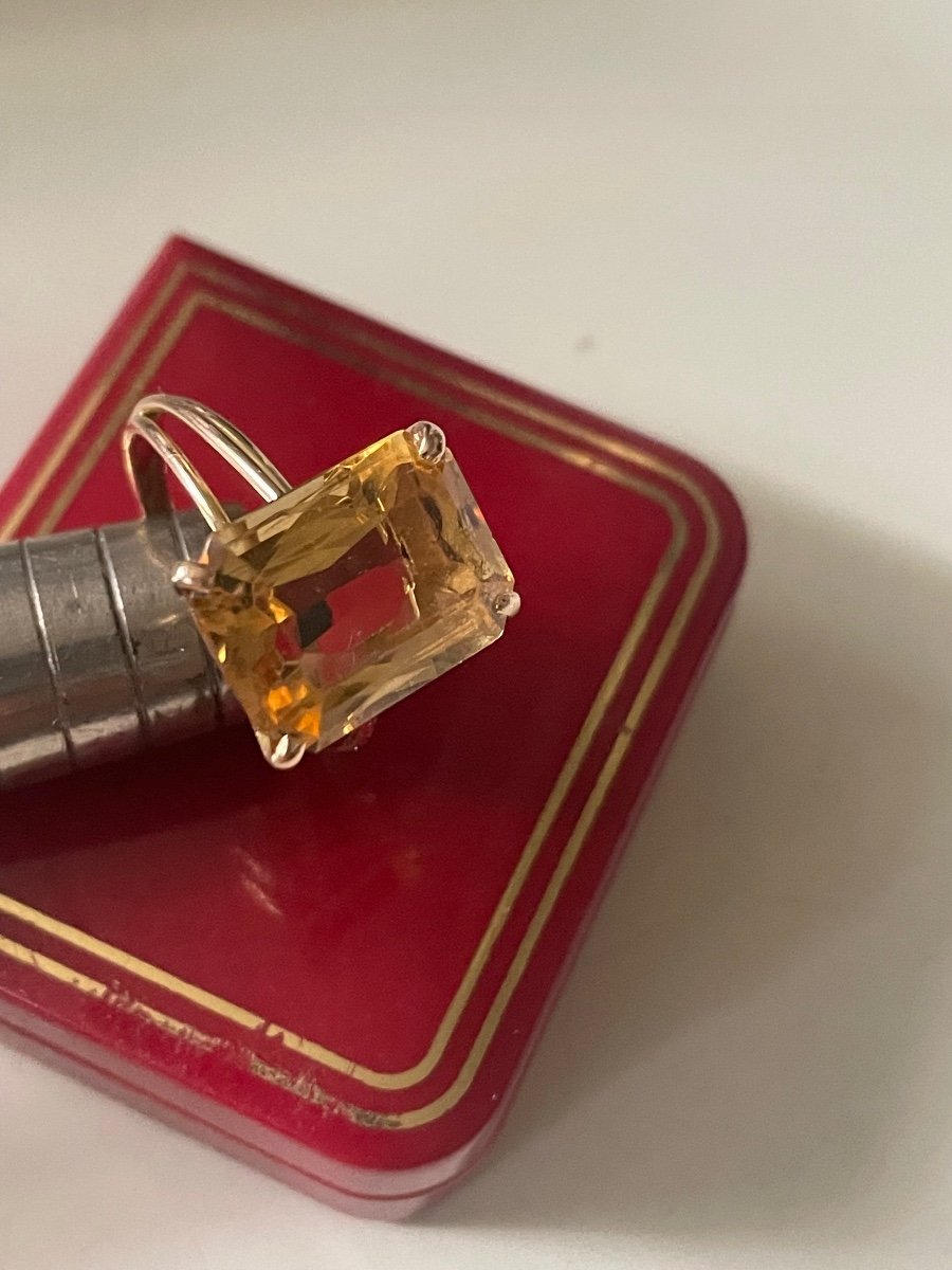 Bague Or Citrine -photo-1