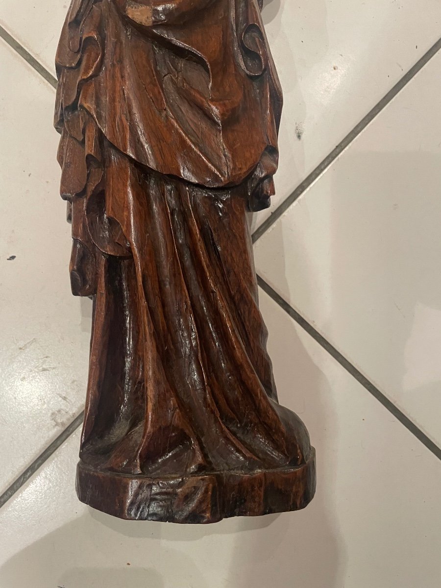 Virgin And Child Solid Wood-photo-4