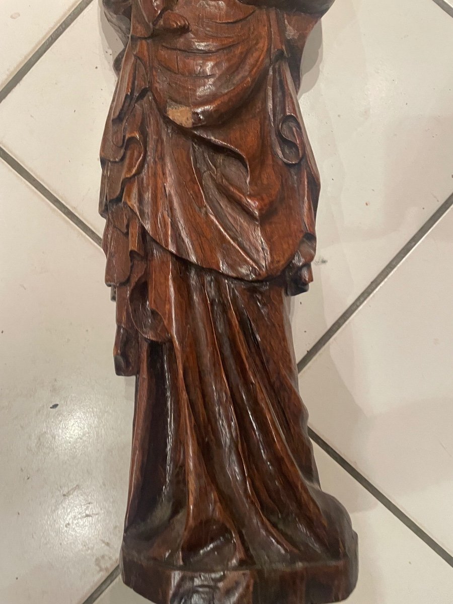 Virgin And Child Solid Wood-photo-7