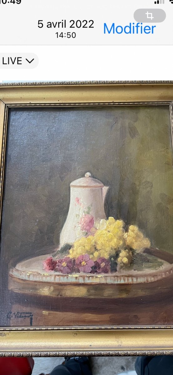 Bouquet Of Flowers By Delpech Hermann -photo-4