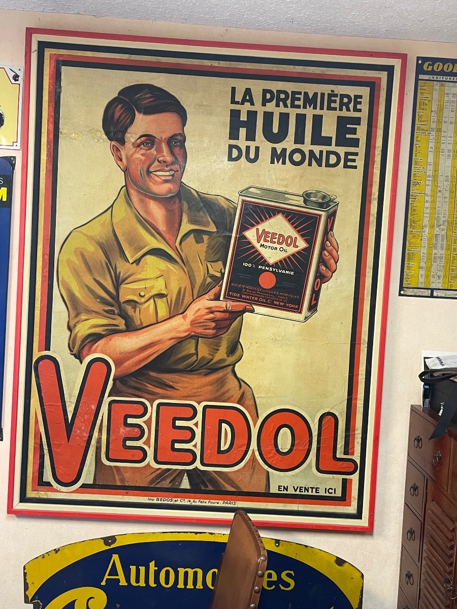 Affiche Huile Veedol -photo-5