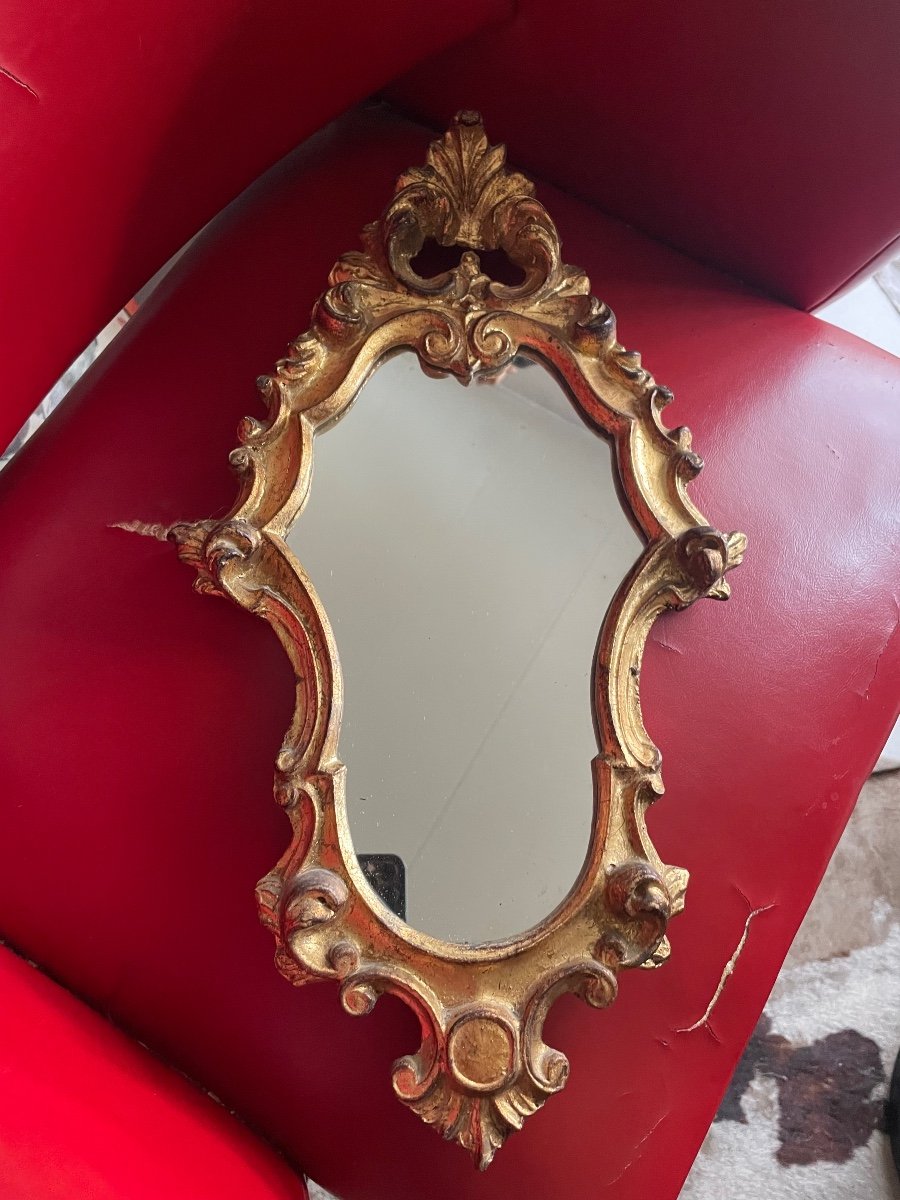 Small Rocaille Bedroom Mirror -photo-5