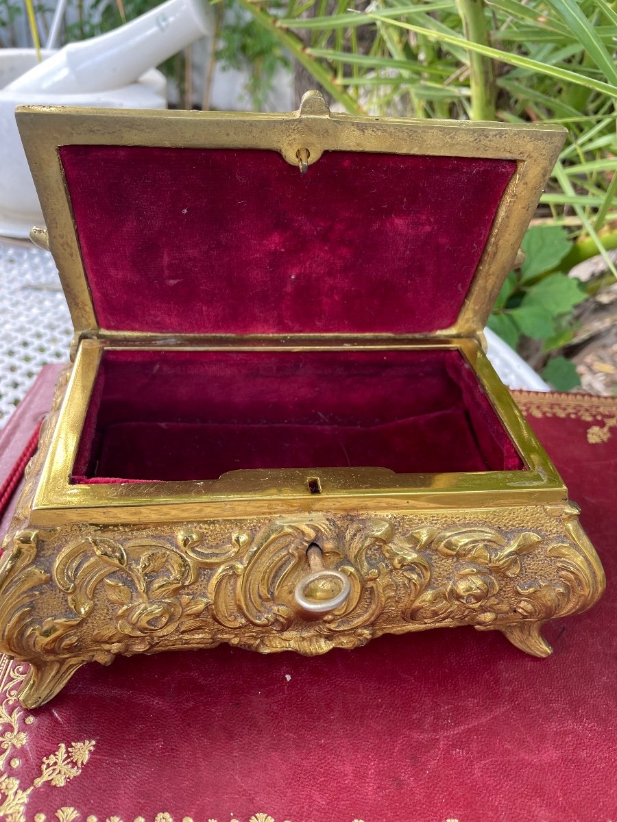 Gilt Bronze Jewelry Box -photo-2