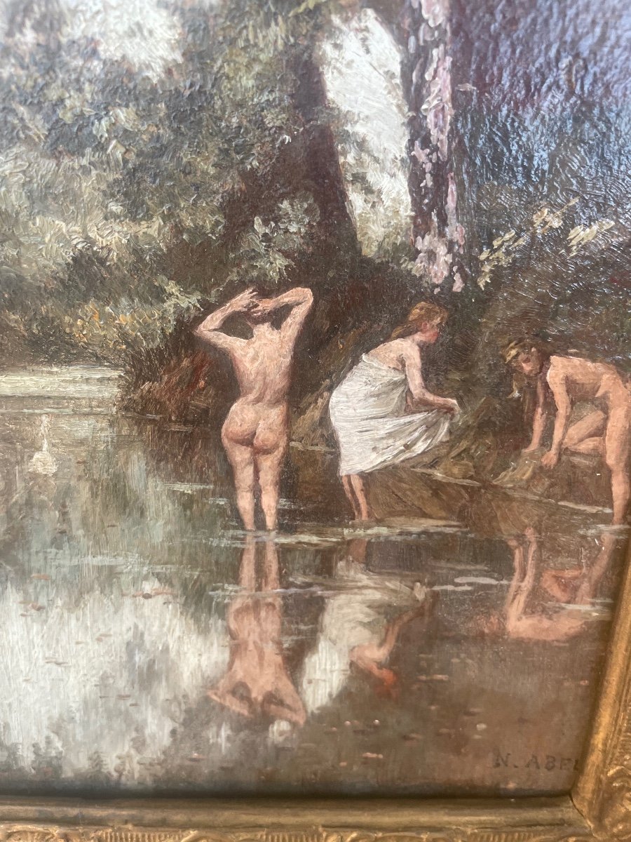 Les Baigneuses Sur La Rivière -photo-4