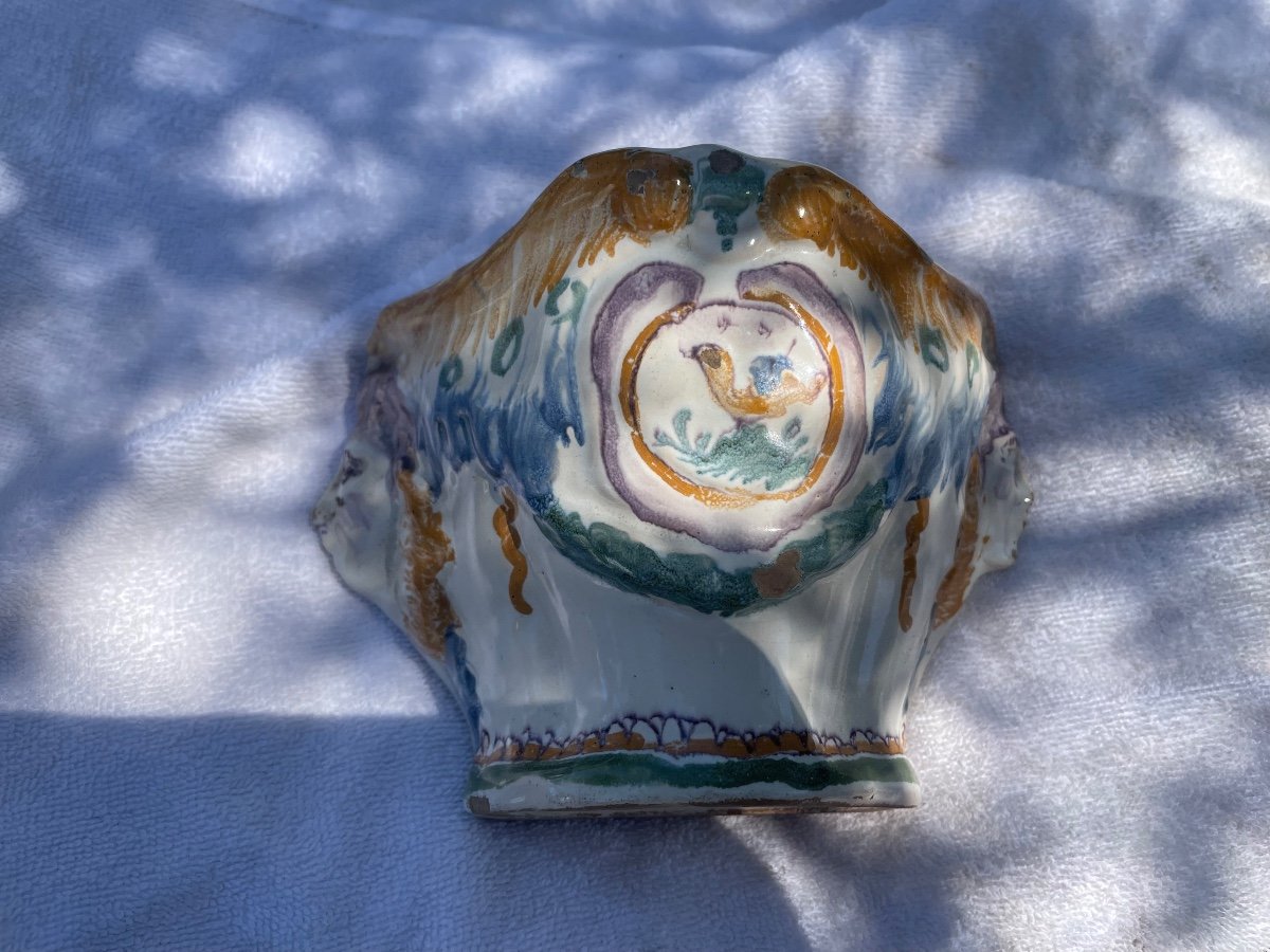 18th Century Faience Flowerpot 