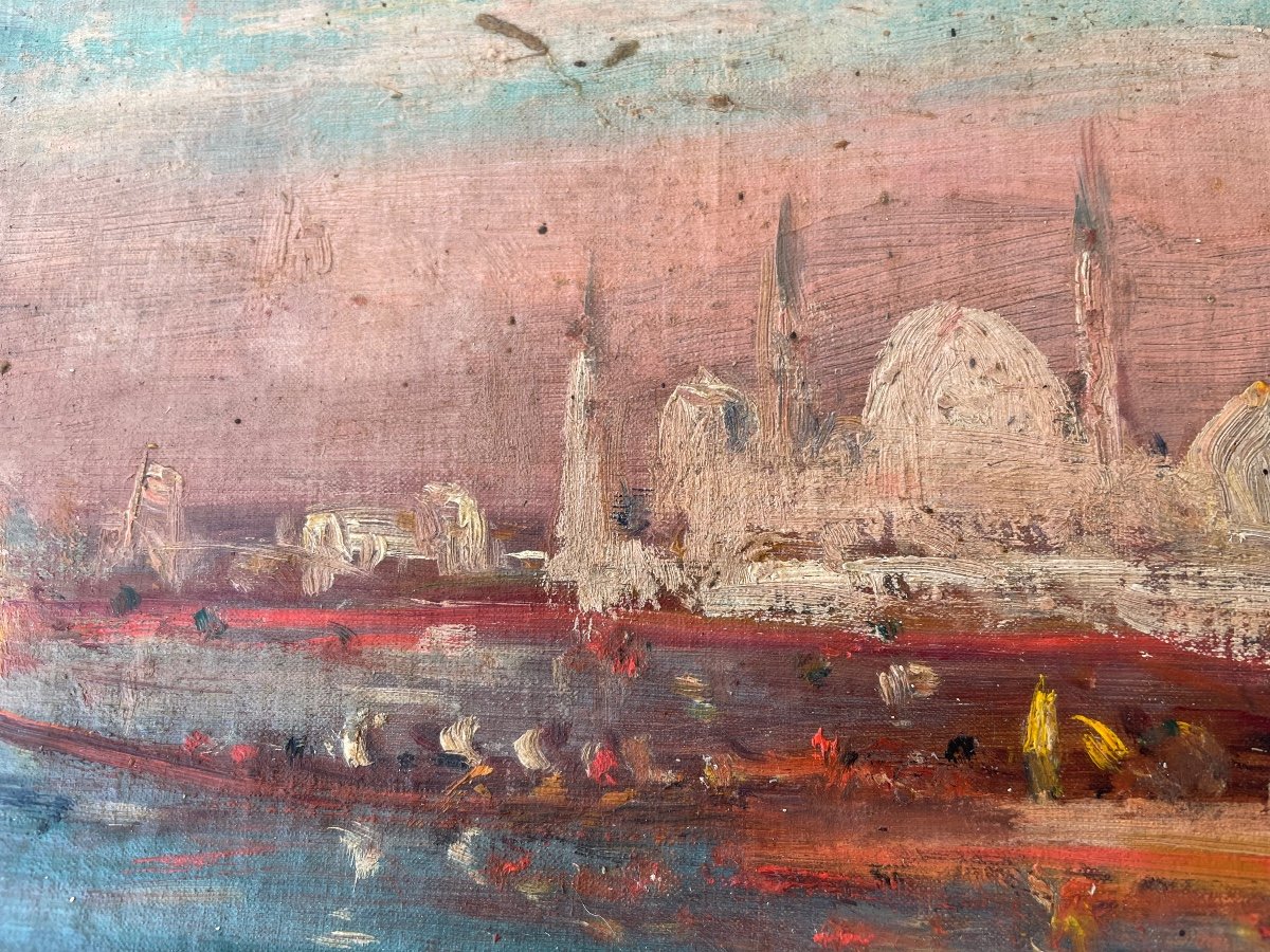 Istanbul And The Saint Sophia By Antoine Brouard -photo-4