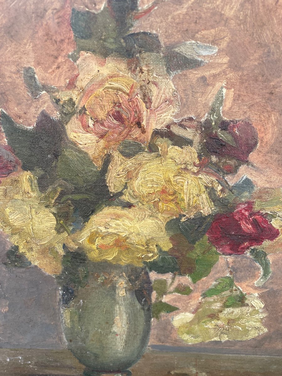 Bouquet Of Roses By Léo Darriet -photo-6