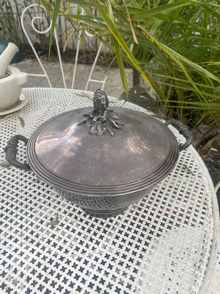 Christofle Silver Metal Soup Tureen -photo-7