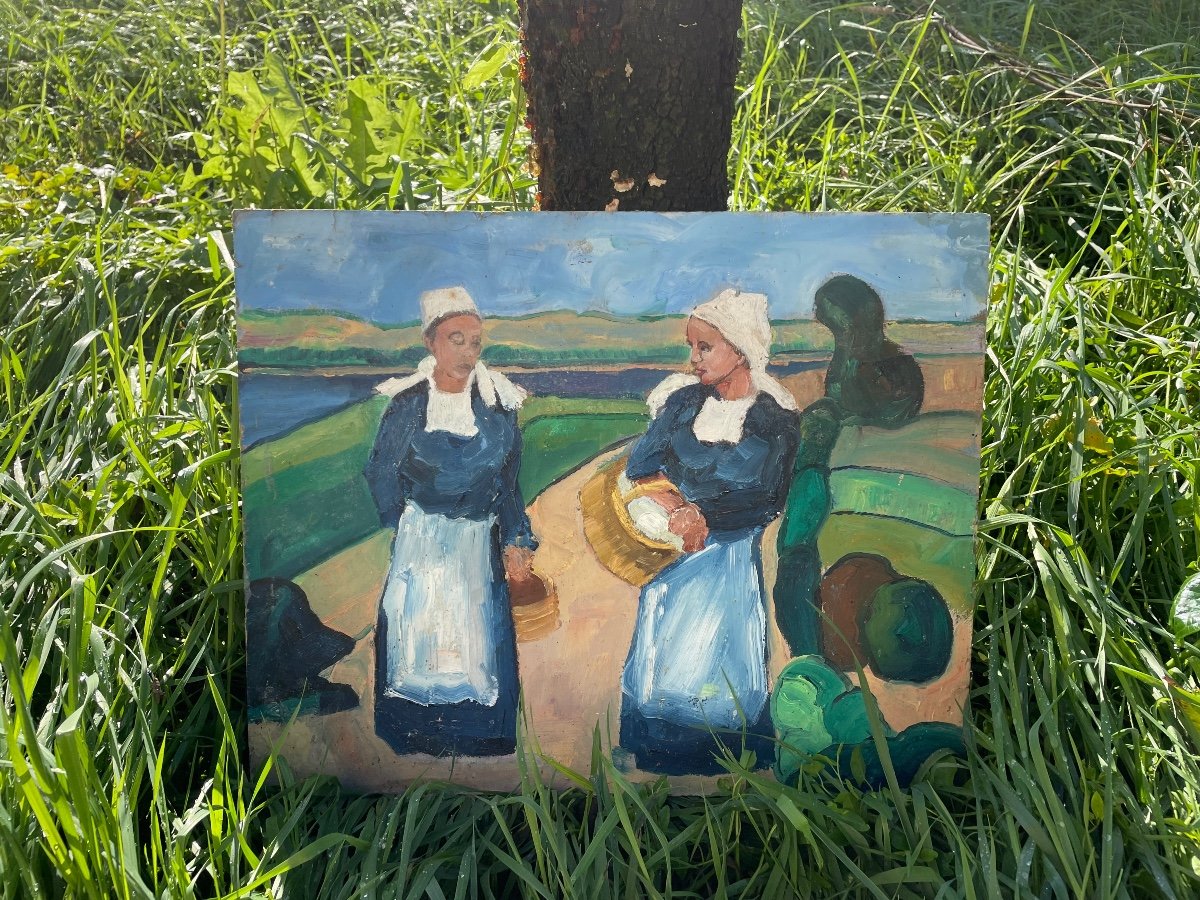 The Two Breton Women -photo-2