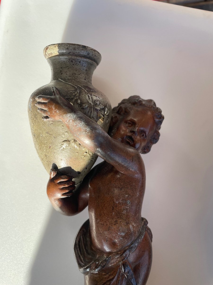 Pair Of Cherubs With Jugs-photo-1