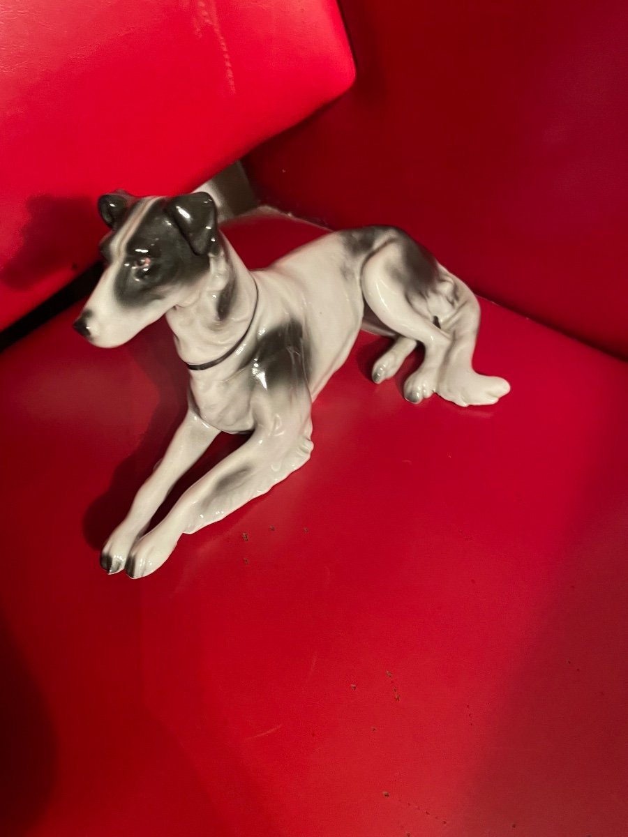 Porcelain Greyhound 