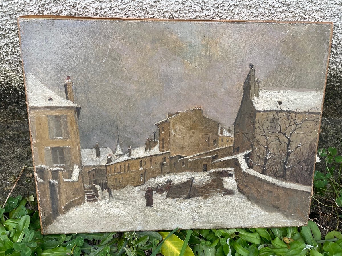 Village Sous La Neige -photo-5