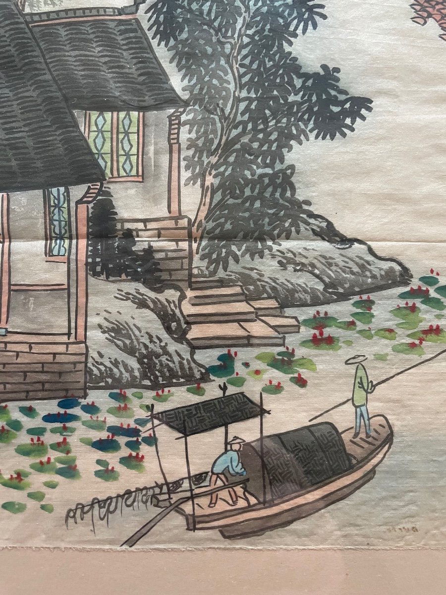 Chinese Silk Painting 