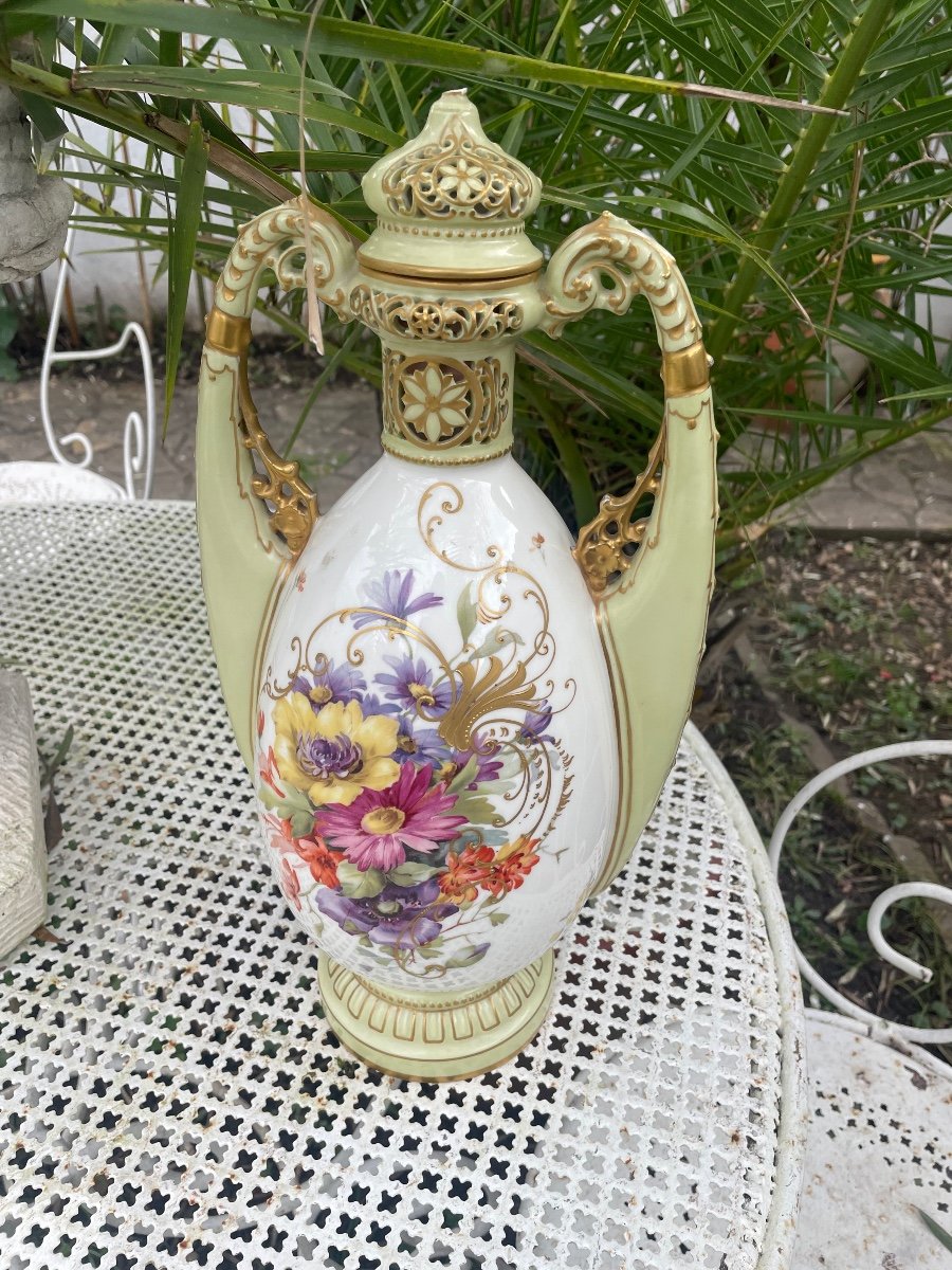 Vase Porcelaine Austria 