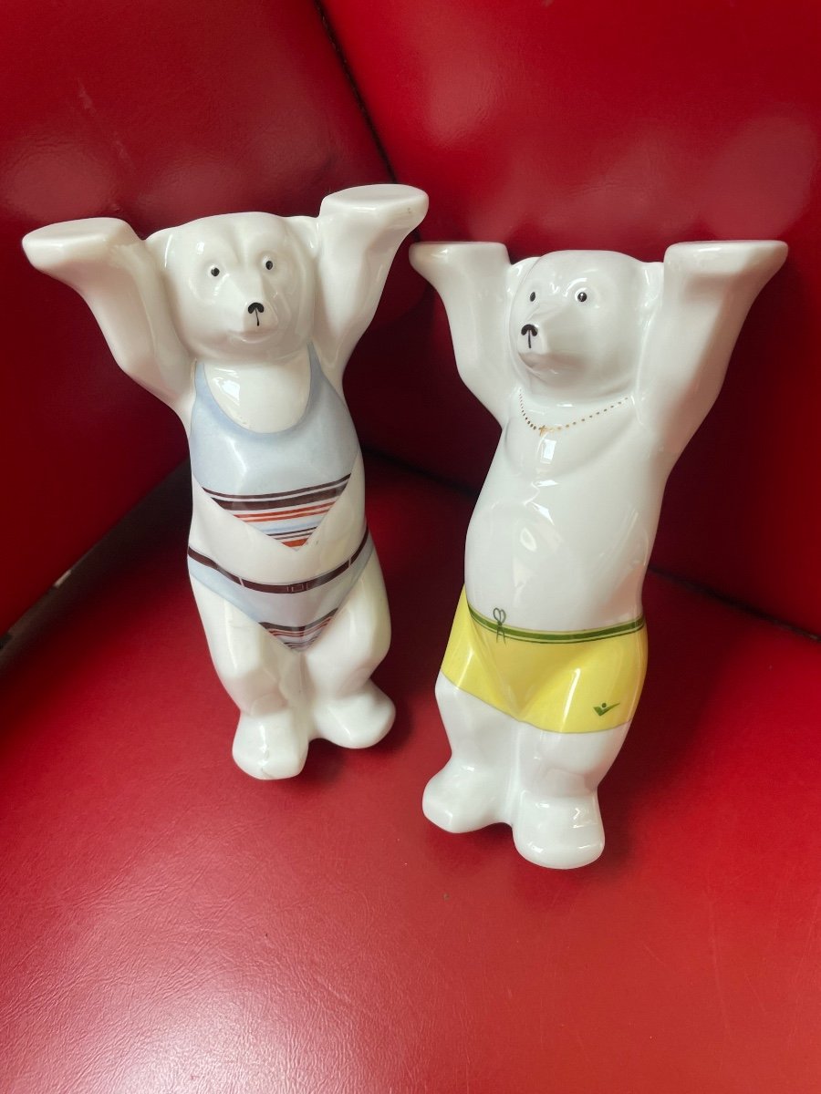 Two Little Bears Porcelain Kpm 