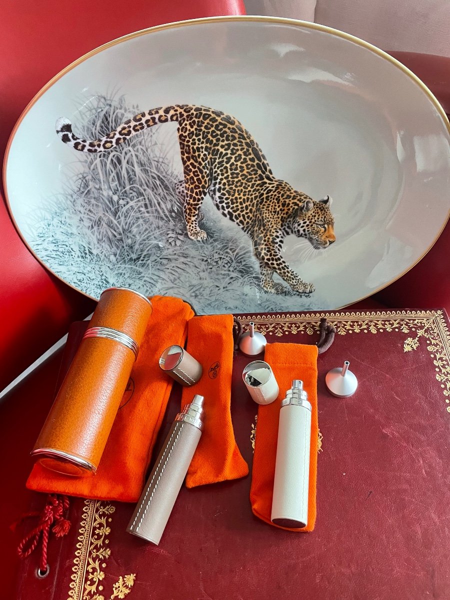 Hermès Porcelain Spray And Plate Set -photo-3