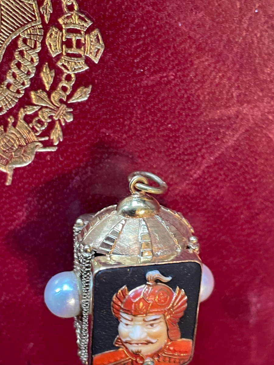 Pendentif Asiatique Or -photo-3