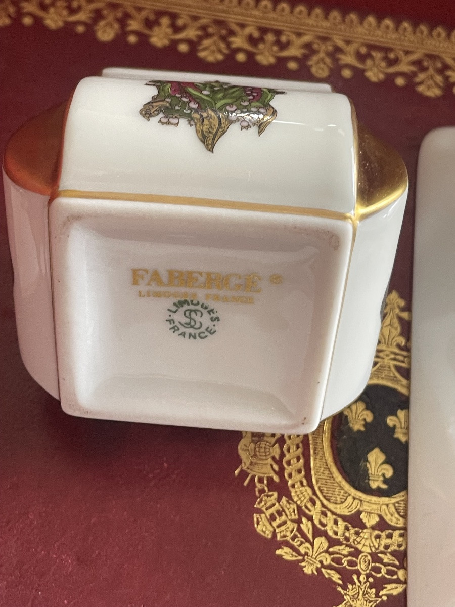 Encrier , Fabergé Limoges -photo-5