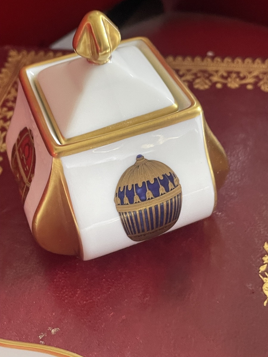 Inkwell, Fabergé Limoges -photo-7