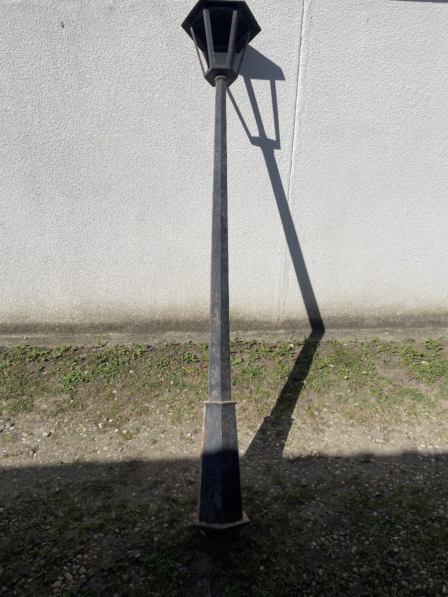 Réverbère En Métal -photo-4