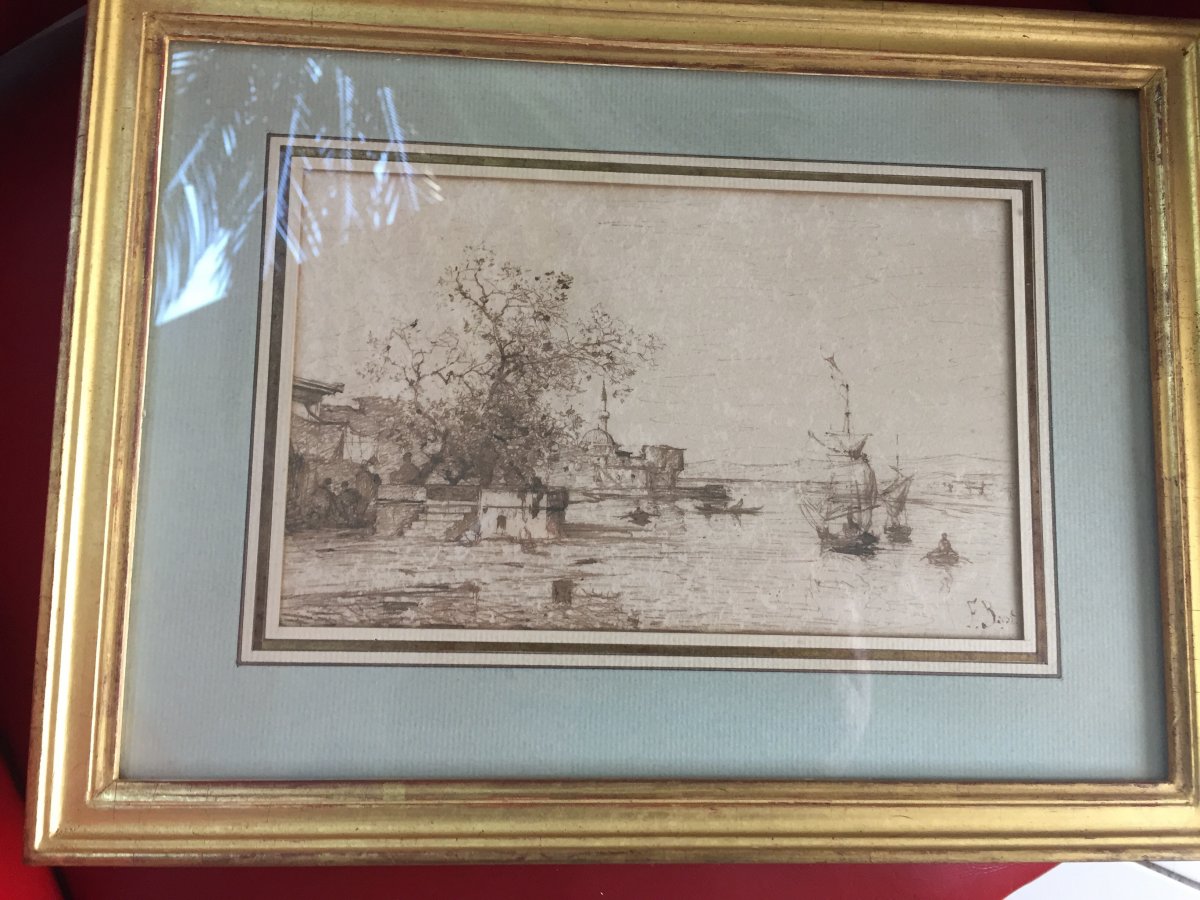 Pen Drawing By Fabius Brest: The Bosphorus-photo-6